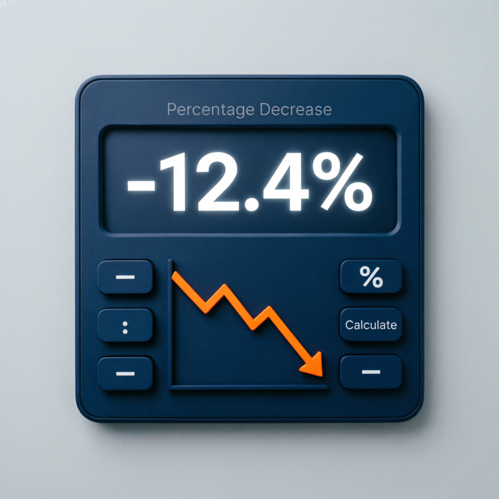 Percentage Decrease Calculator