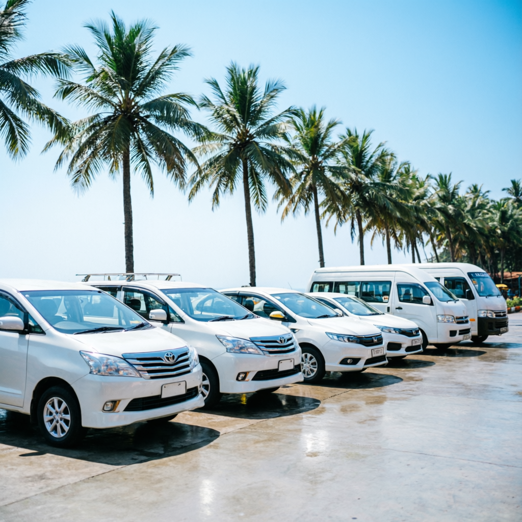 Calangute Goa Taxi Fleet