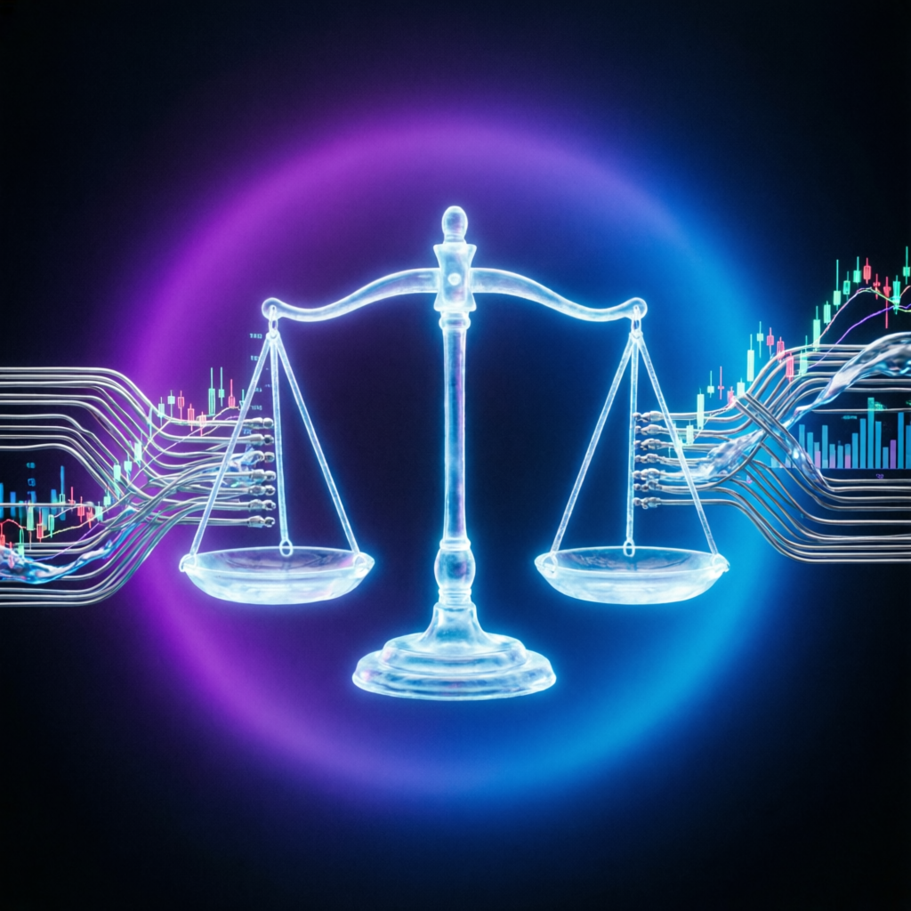 Consistency Rule Visualization with Balanced Scales and Trading Charts
