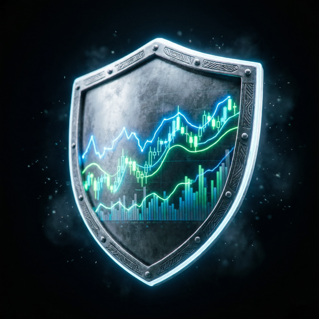 Risk management shield protecting funded accounts from drawdown