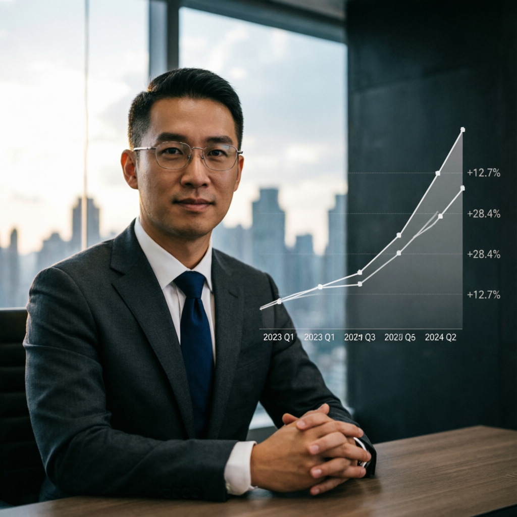 Professional funded account manager showing consistent portfolio growth