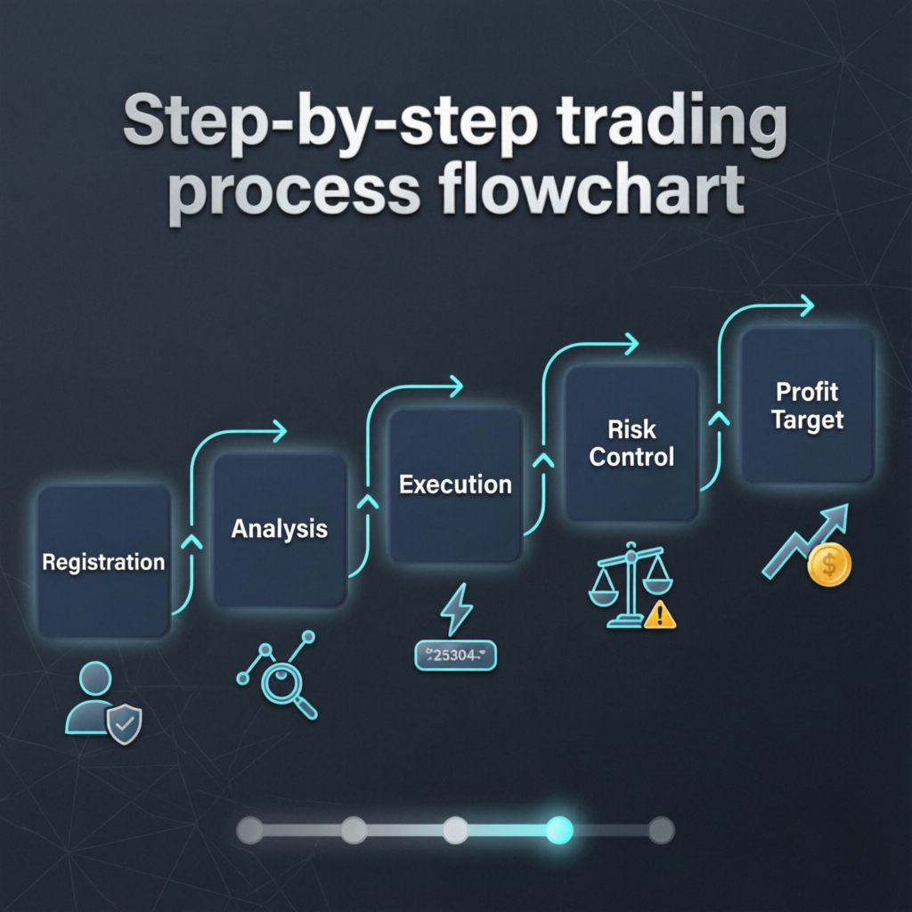 Step-by-Step Trading Process Flowchart