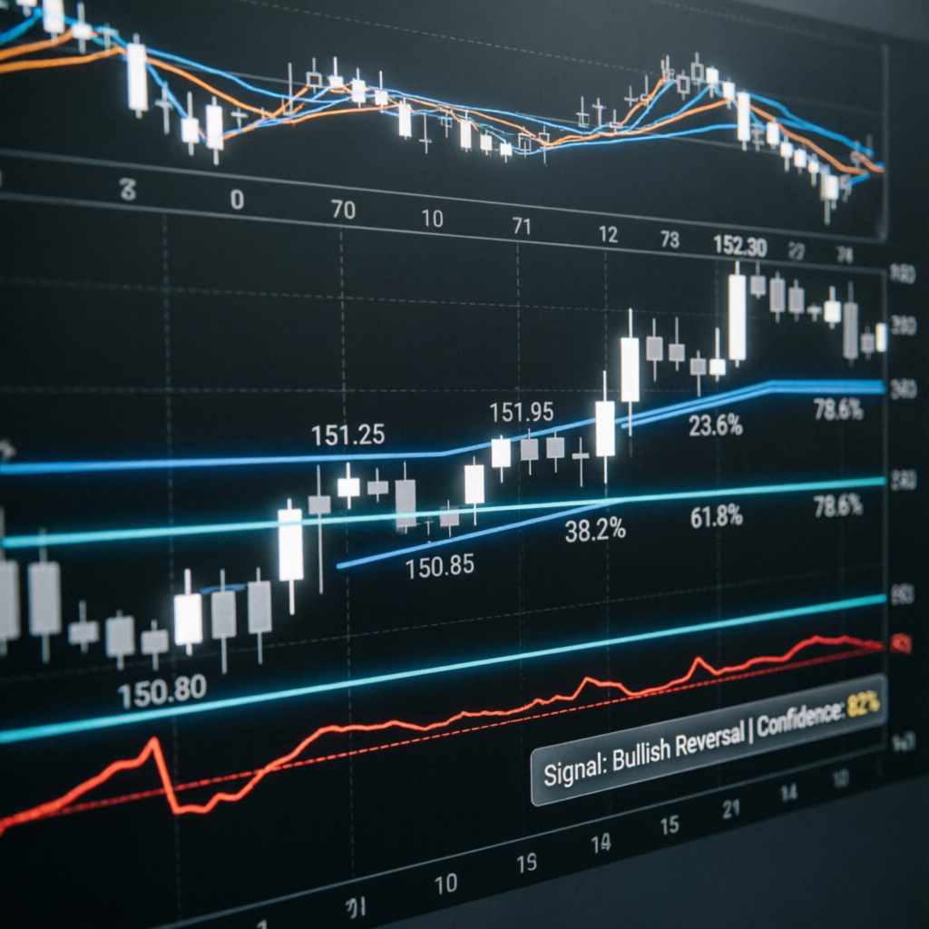 Professional forex technical analysis chart