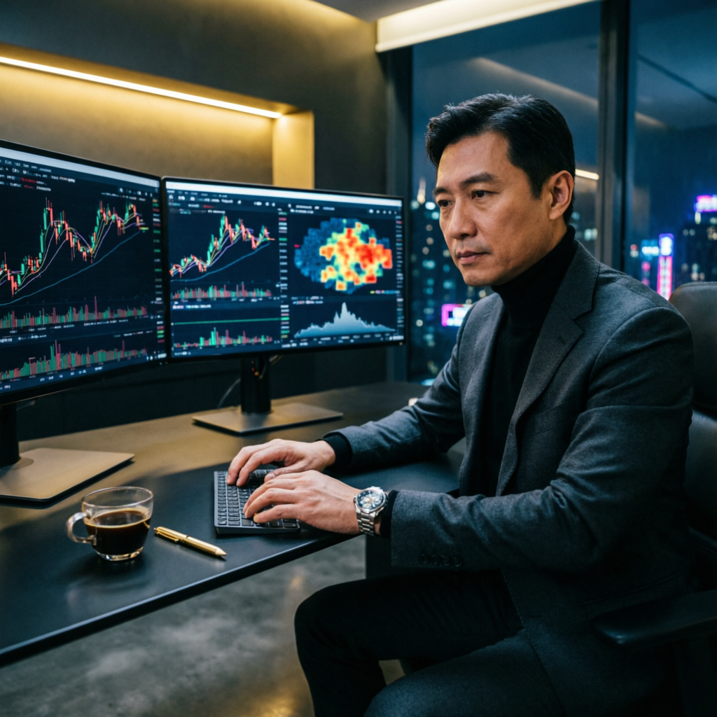 Professional forex trader managing Hantec funded account