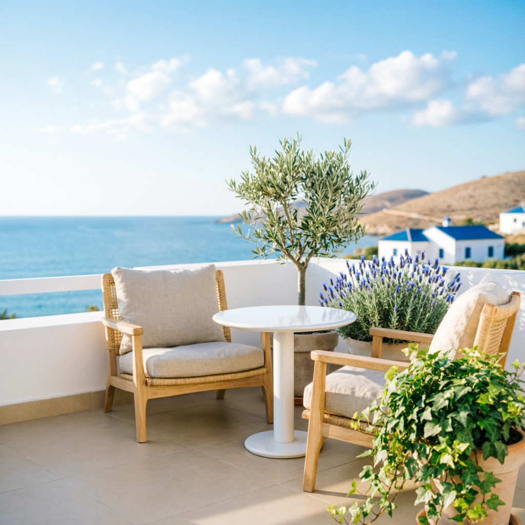 Sea-view terrace