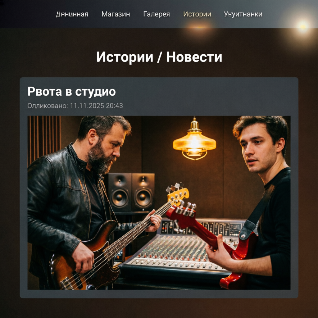 Истории DIKTERIUMX