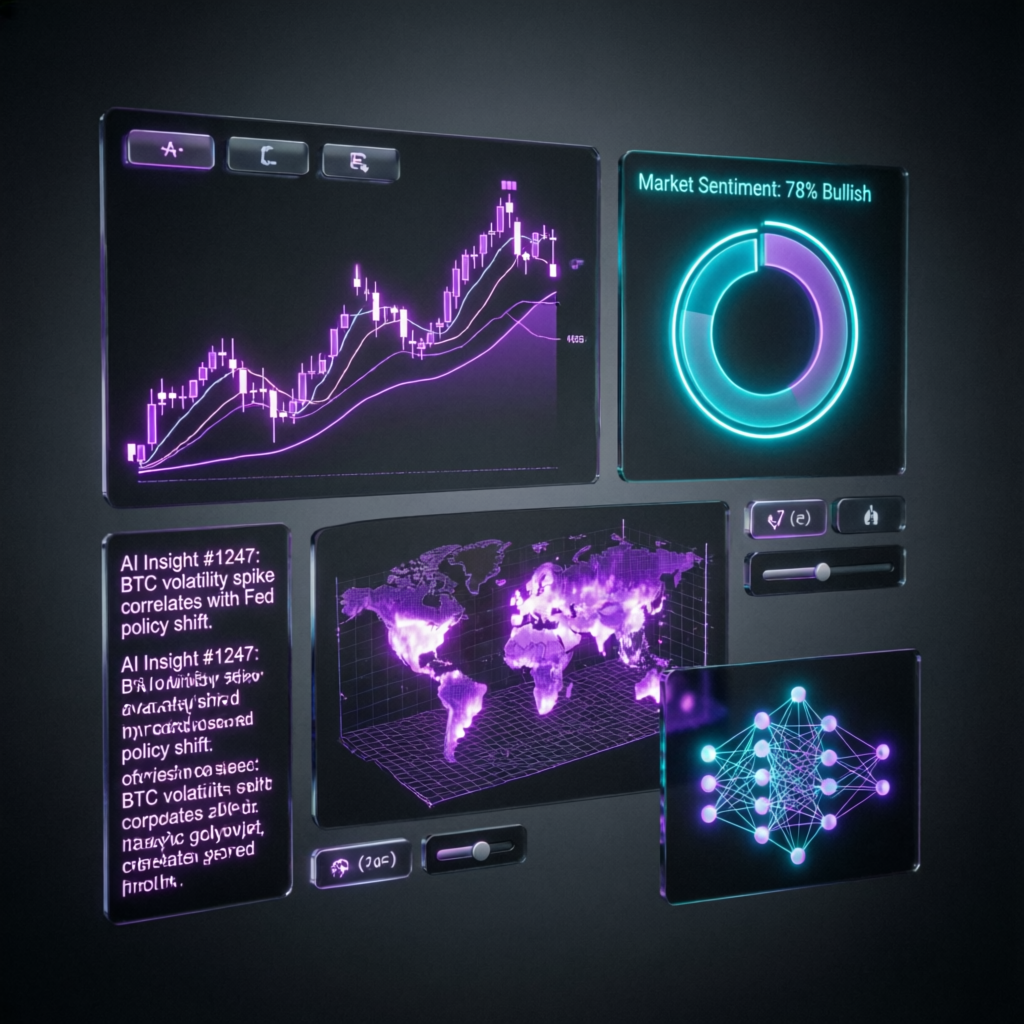 Advanced analytics dashboard showing Topstep trading performance metrics and AI insights