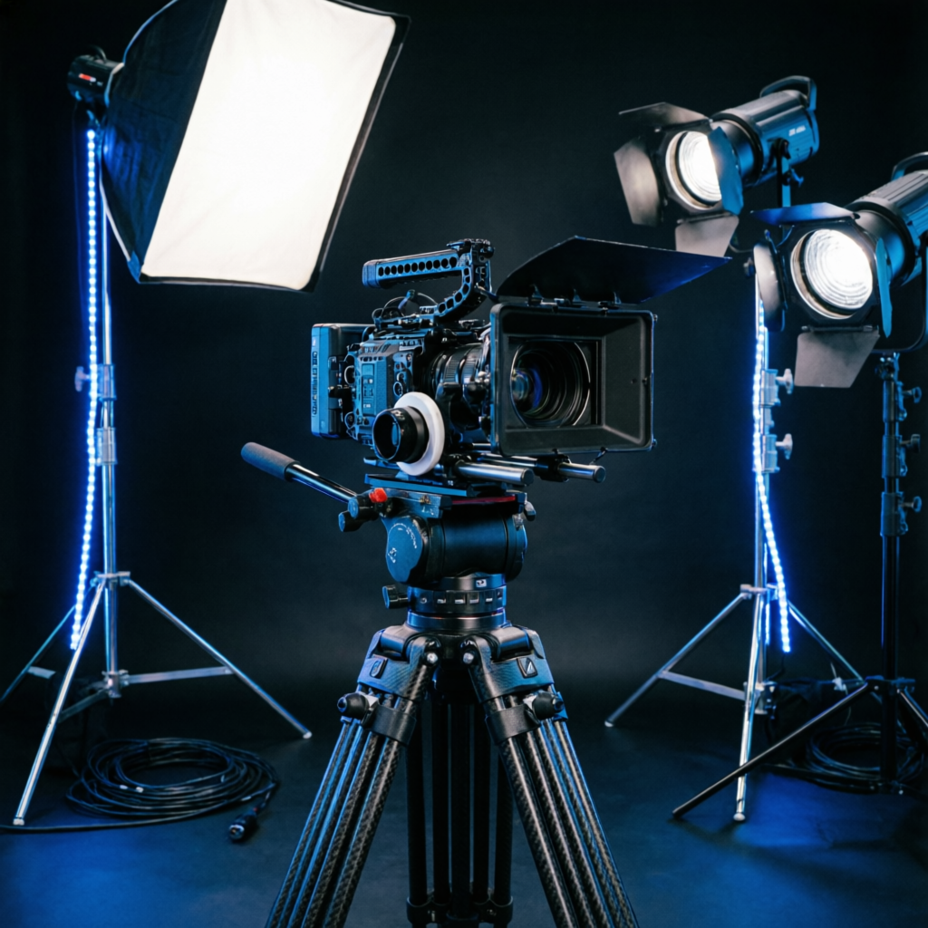 Equipamentos Profissionais de Produção de Vídeo