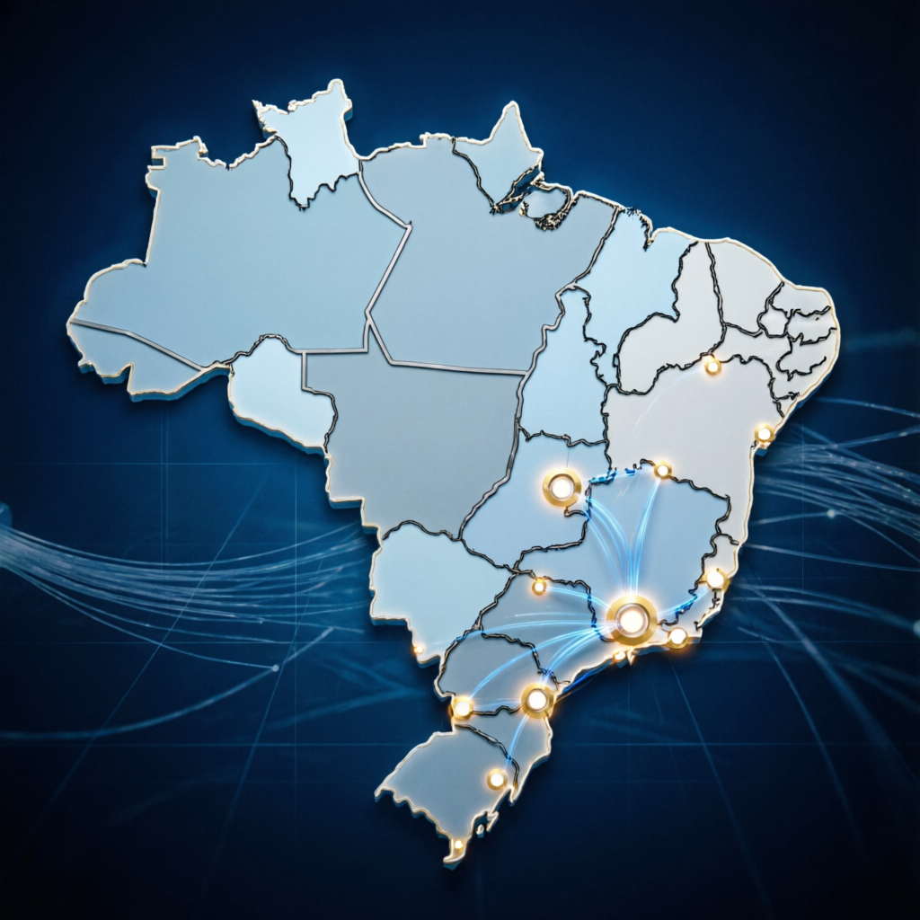 Mapa de Atuação Vídeo Institucional SP