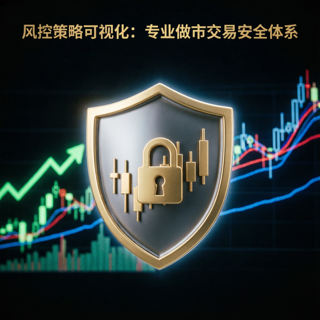 Risk management strategy shield protecting trading account