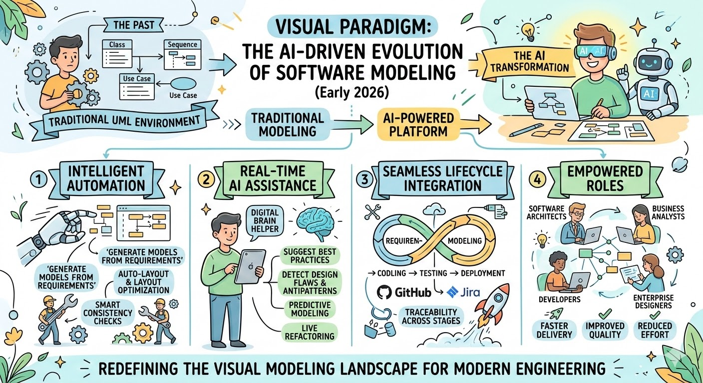 Comprehensive Guide to Visual Paradigm’s AI Ecosystem: Transforming Visual Modeling with Artificial Intelligence