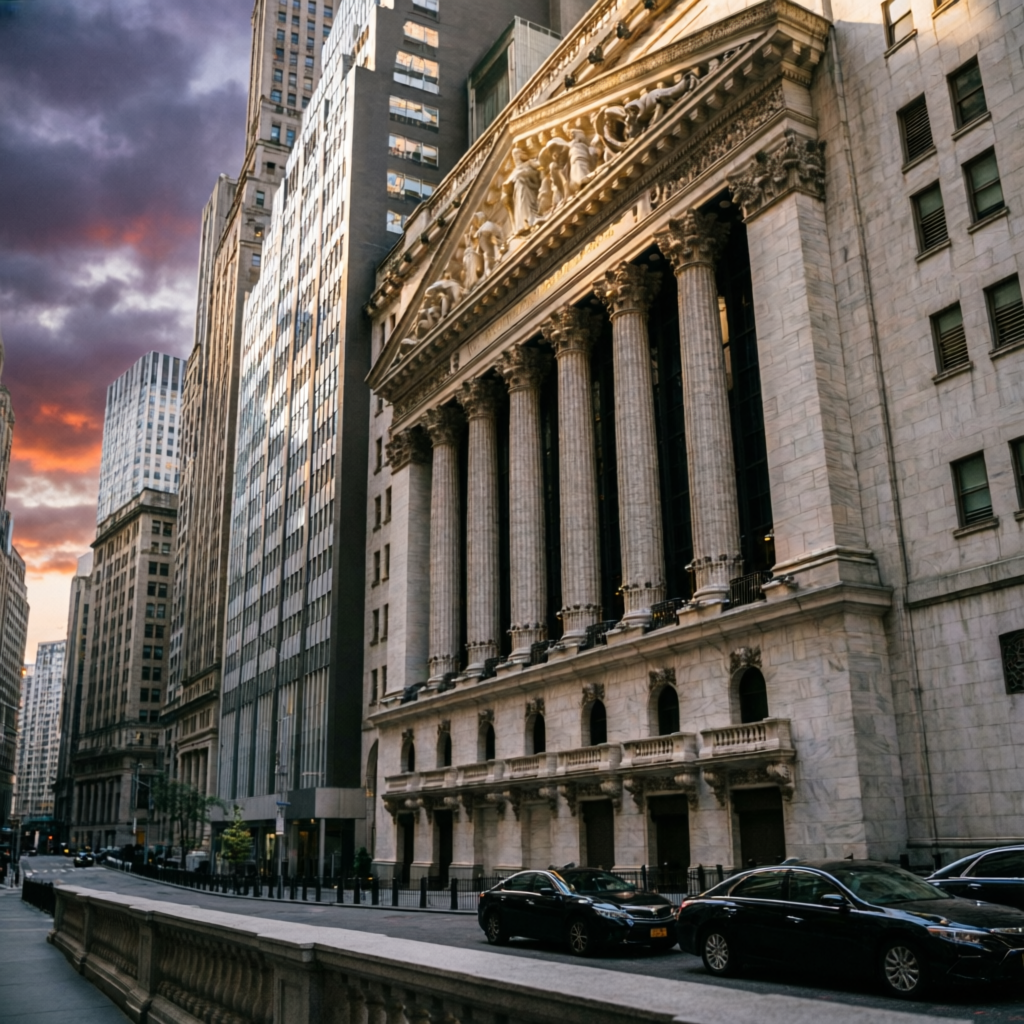 Wall Street financial district where Topstep operates its business