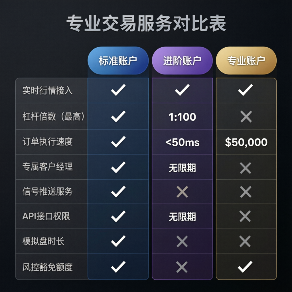 Prop firm services comparison table