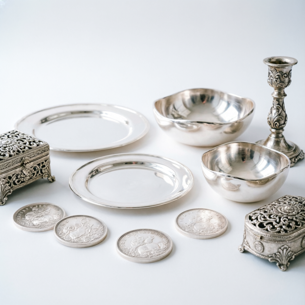 Silver Gift Articles in Holi Gate Mathura Uttar Pradesh India