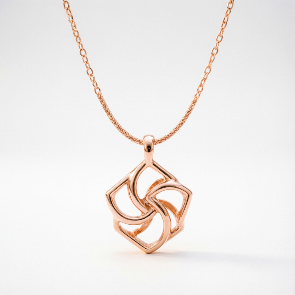 Rose Gold Necklaces in Holi Gate Mathura Uttar Pradesh India