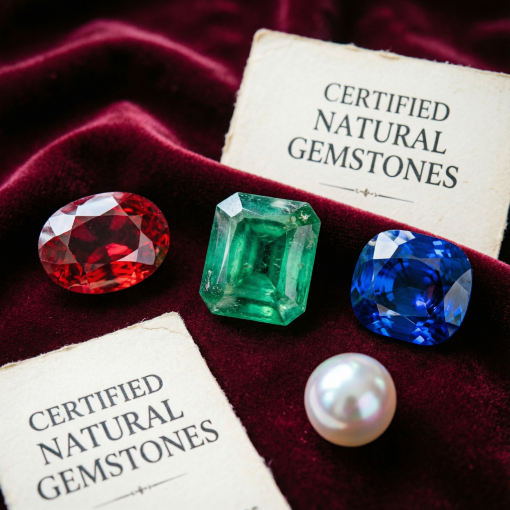 Gemstones in Holi Gate Mathura Uttar Pradesh India
