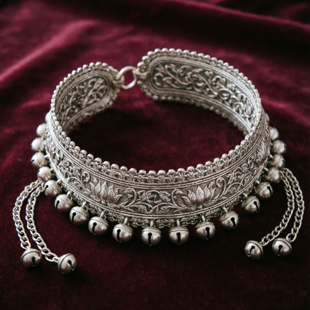 Silver Payal in Holi Gate Mathura Uttar Pradesh India