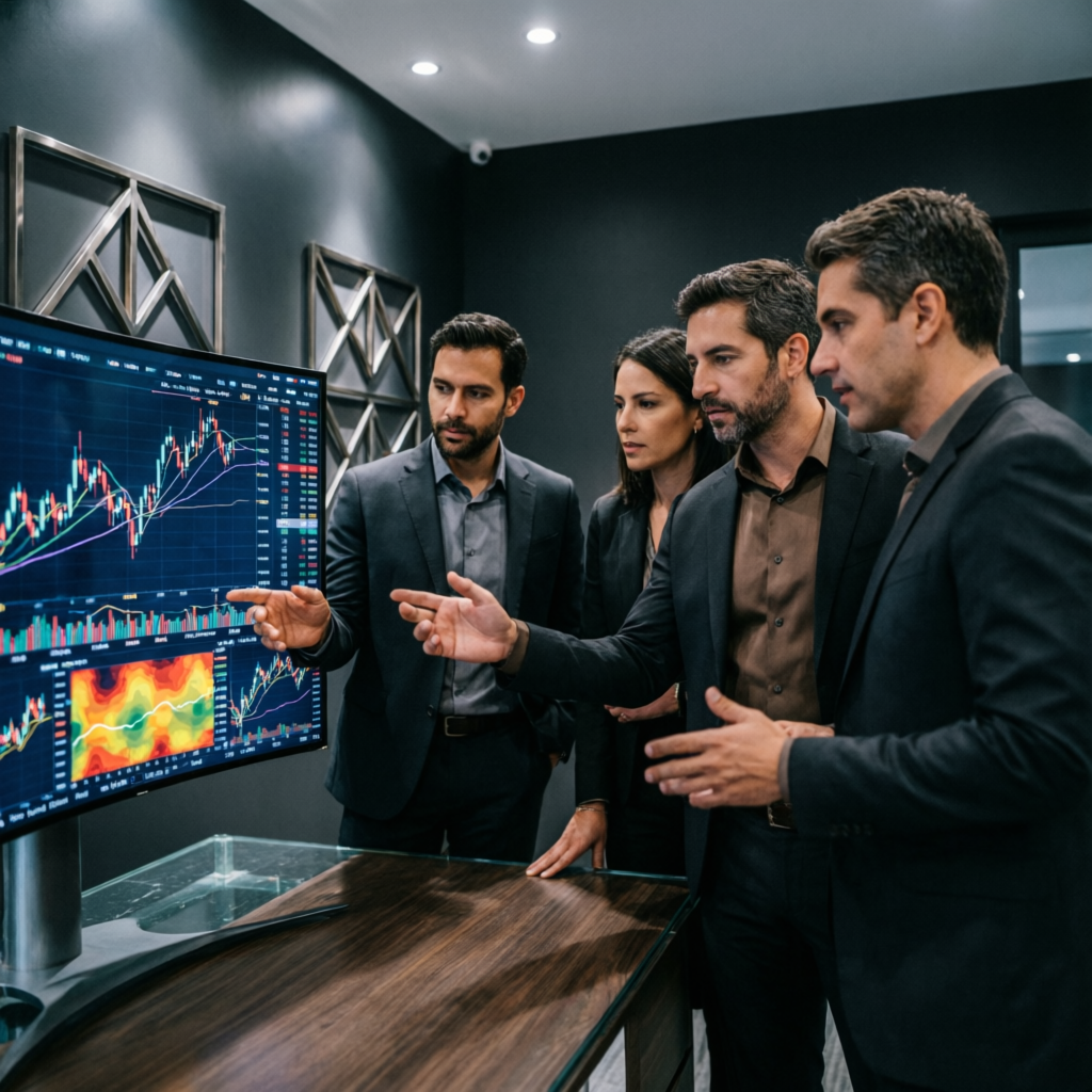 Professional trading team at Prop Firm Gurus