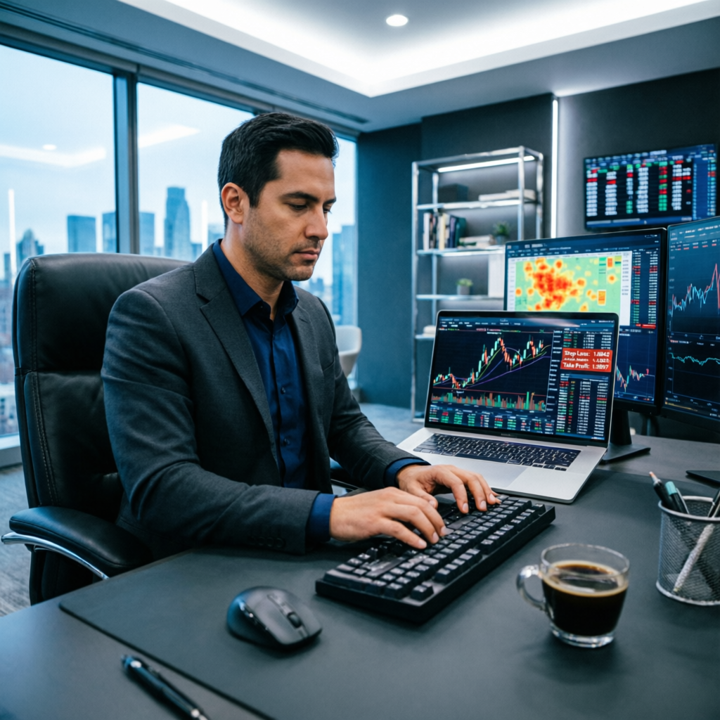 Funded account trading performance showing consistent profits - PFM Capitals
