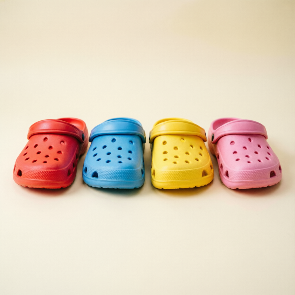 Lightweight crocs and slip-ons for children at Walgot Cotton City Chembur Camp