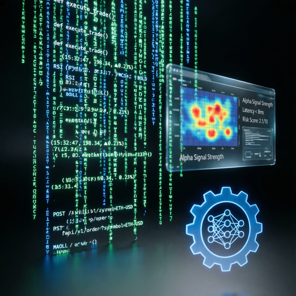 Advanced algorithmic trading system with code and analytics