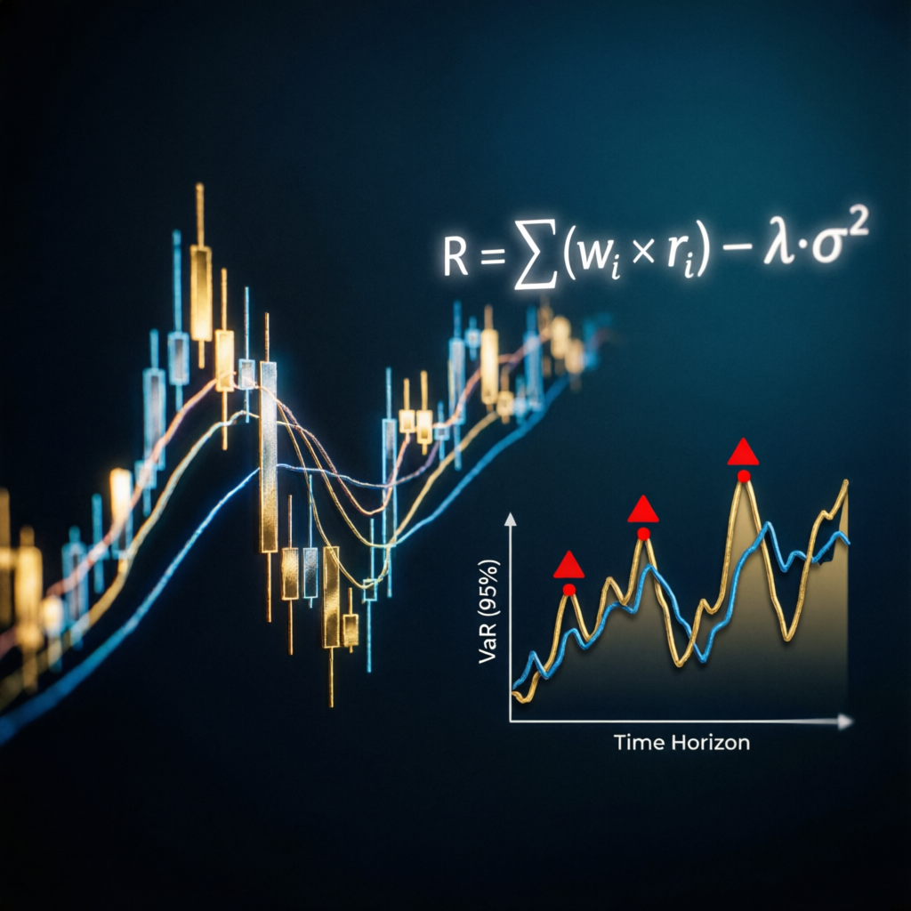 Trade frequency analysis with mathematical formulas and charts