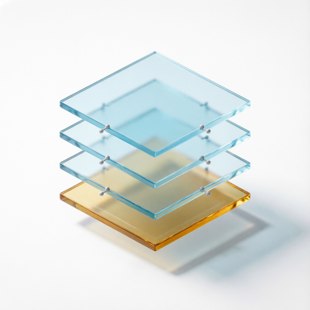 Connected enterprise application layers