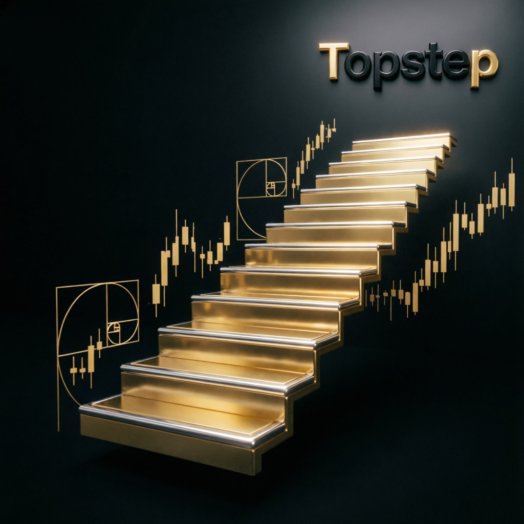 Topstep prop firm brand concept