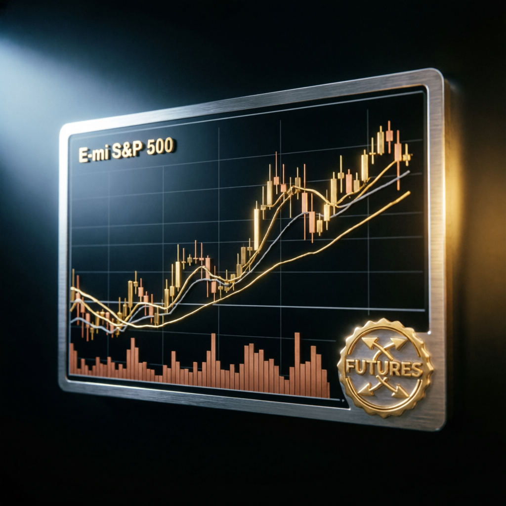 E-mini S&P 500 futures trading