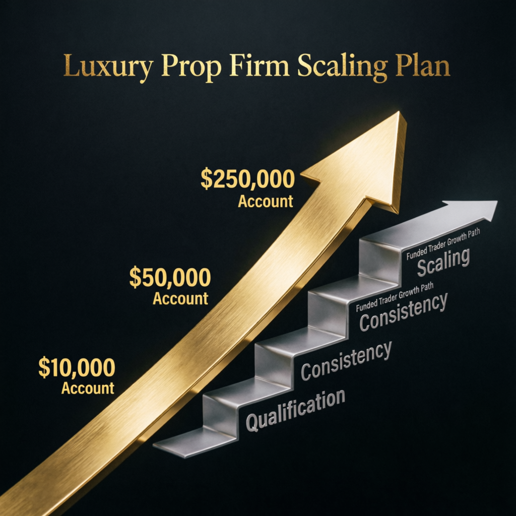Prop firm scaling plan