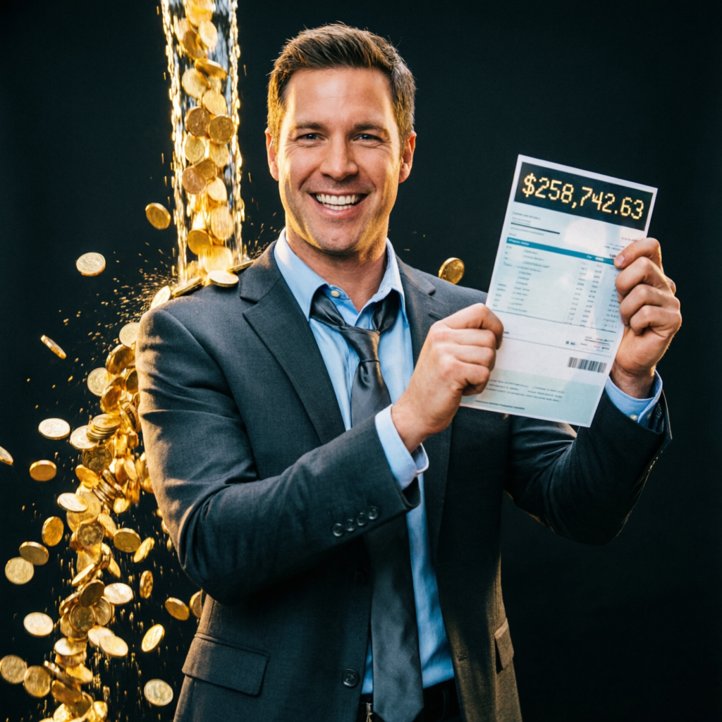 Funded trader celebrating payout success with profit proof