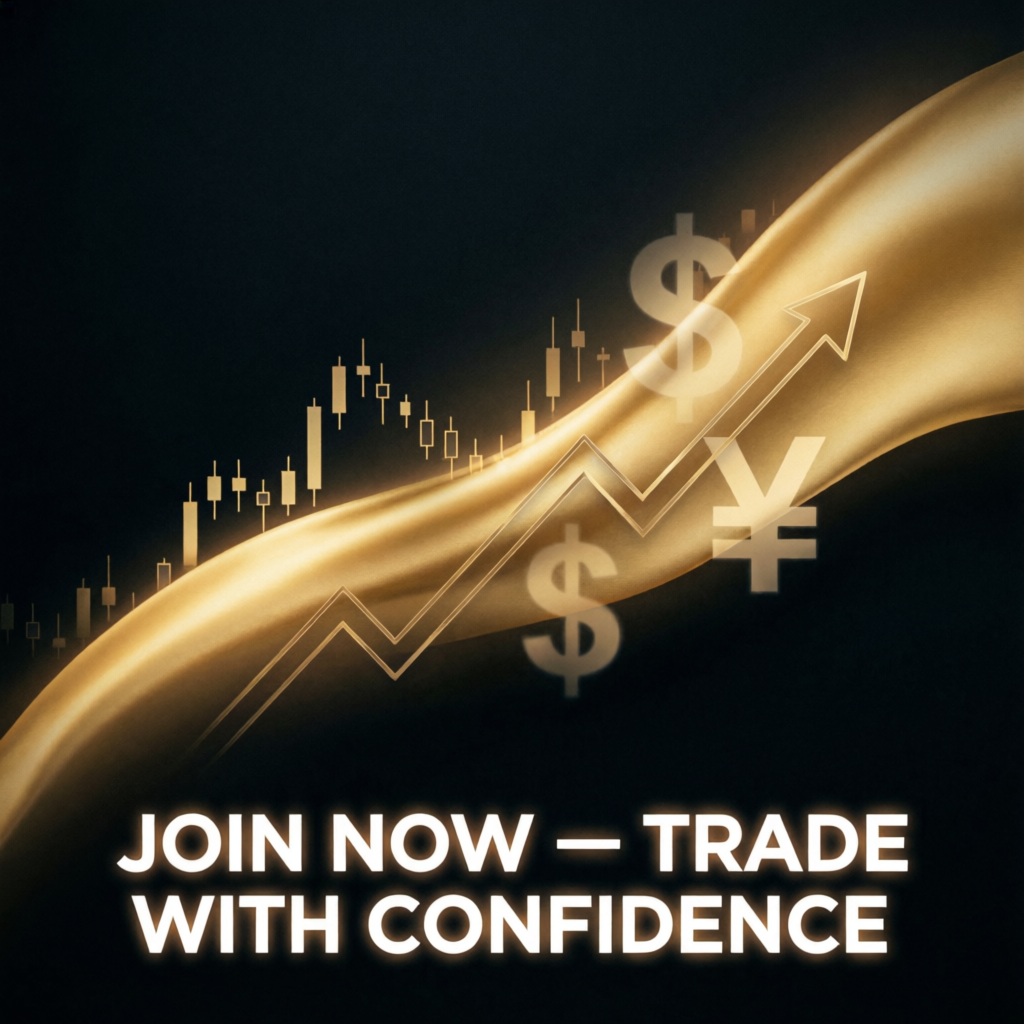 Join now trade with confidence premium call-to-action banner