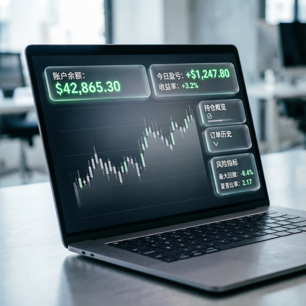 Topstep trading dashboard showing account balance and profit metrics