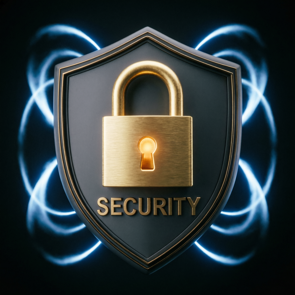 Security and risk management concept for prop firm account protection