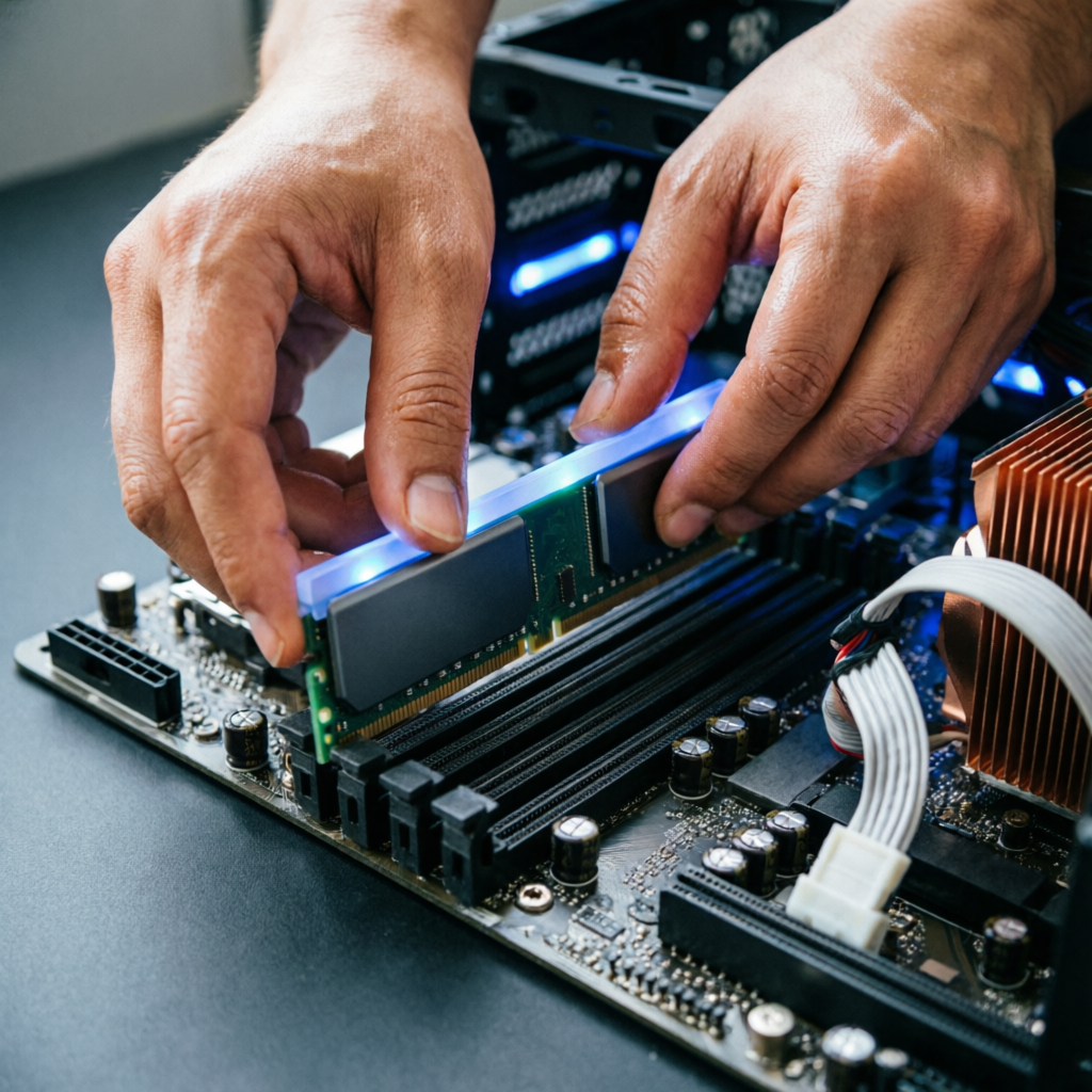Computer upgrade RAM SSD service in Paltan Bazar Guwahati