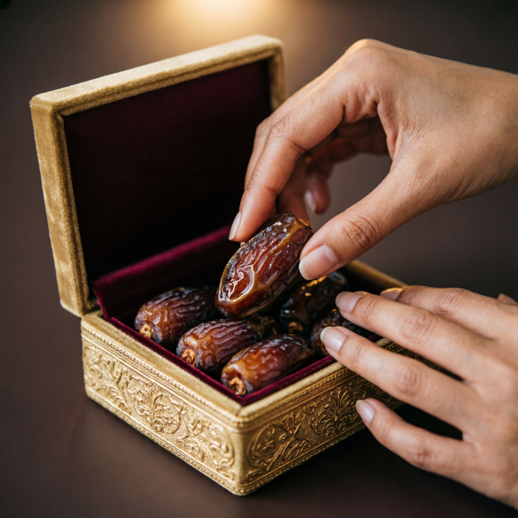 Premium Kurma Packaging Process