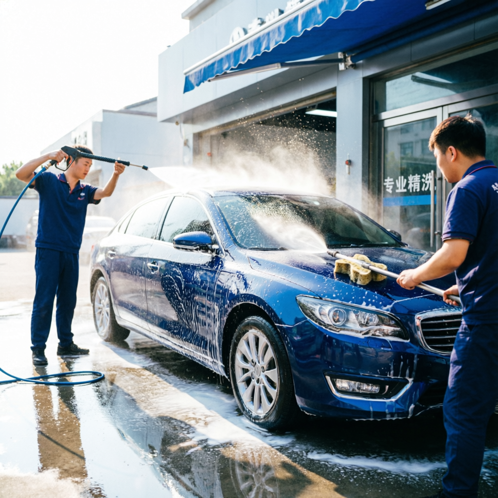 Профессиональная мойка автомобиля