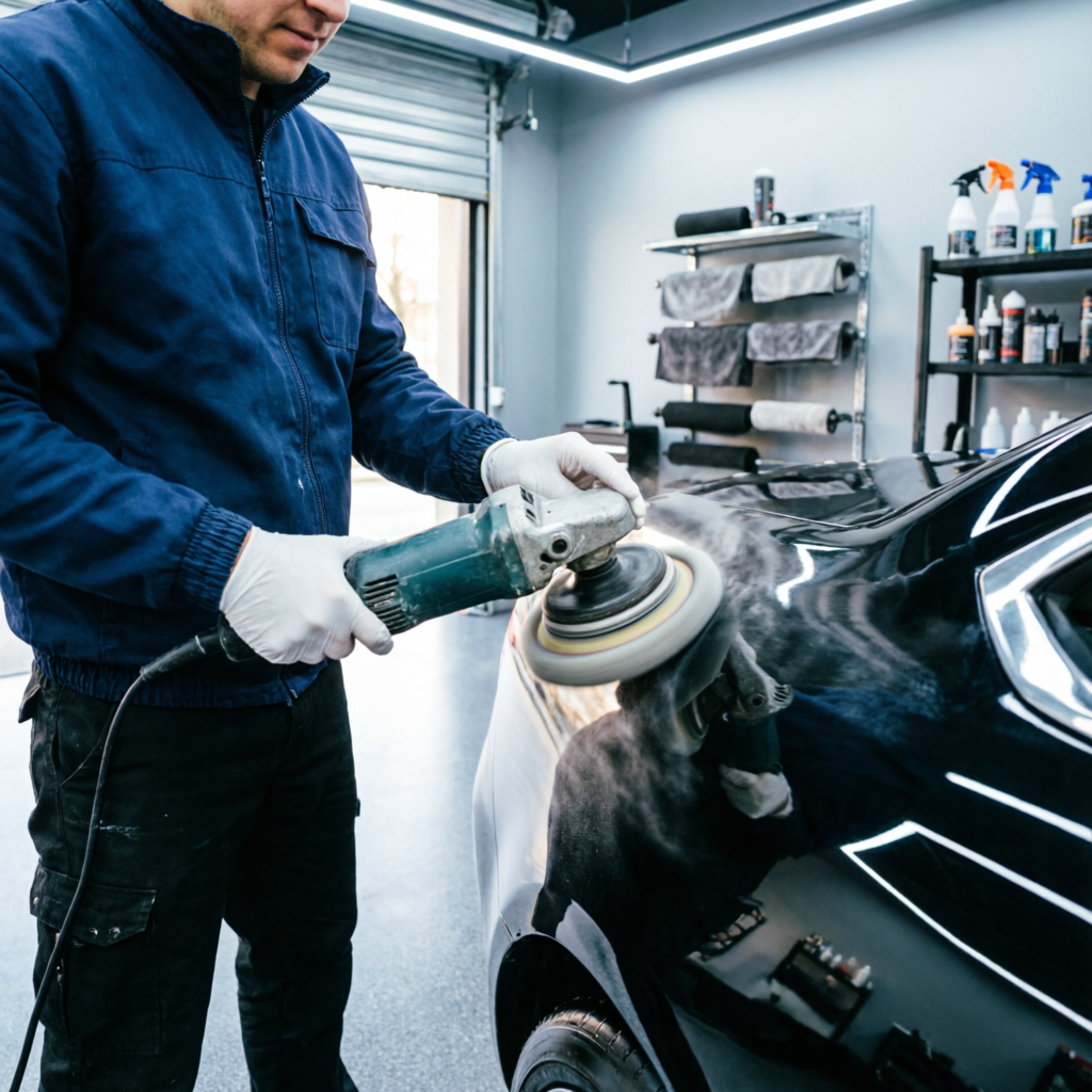 Полировка кузова автомобиля