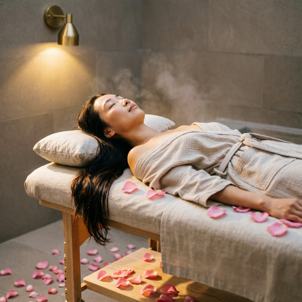 Full Body Massage Therapy at Ravina Spa Indore