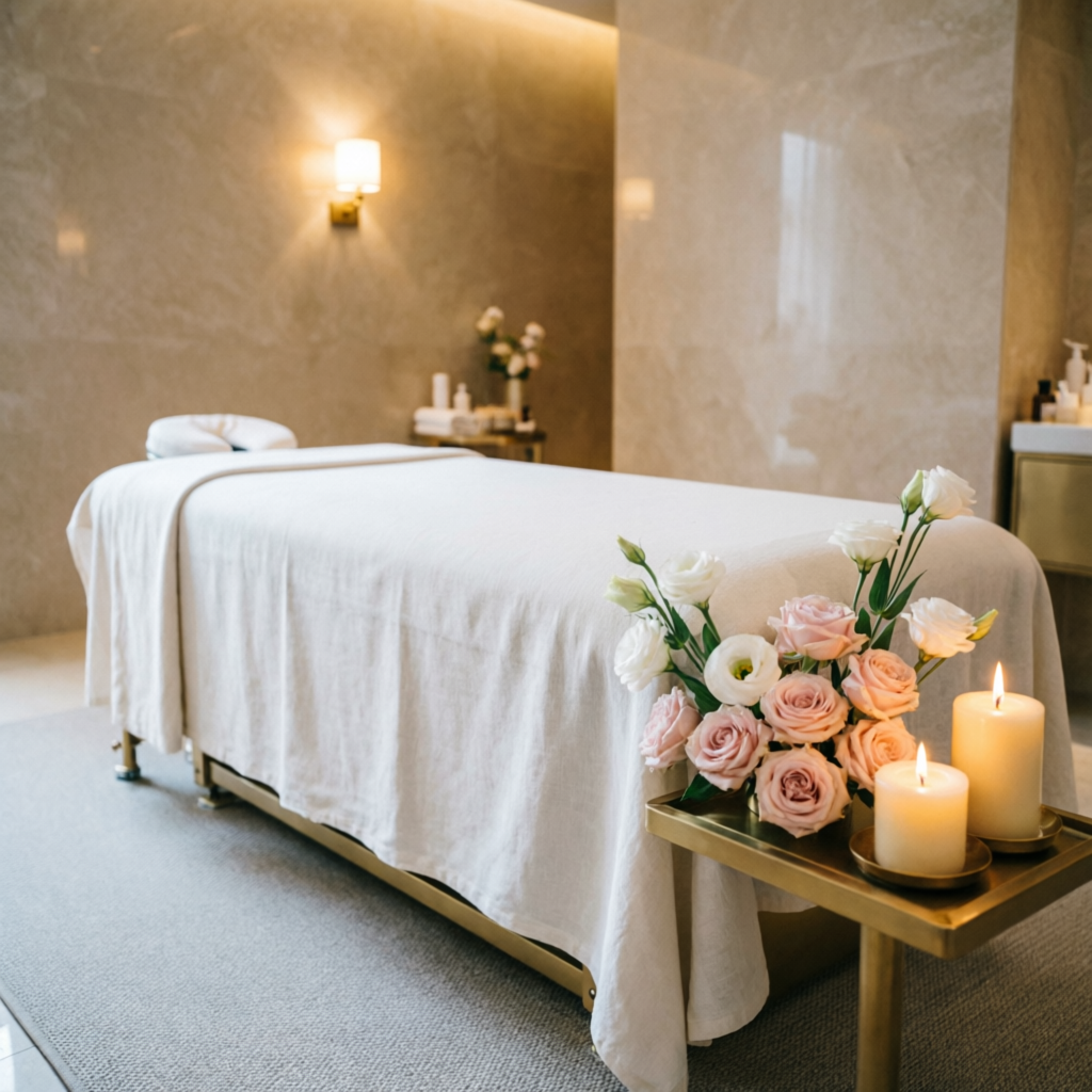 Luxury Spa Treatment Room at Ravina Out Call Spa Center Indore