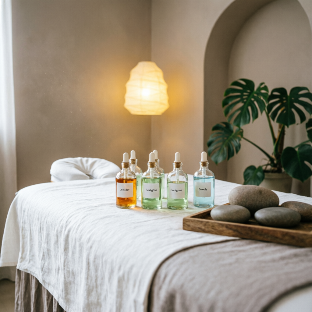 Aromatherapy Massage with Essential Oils Indore