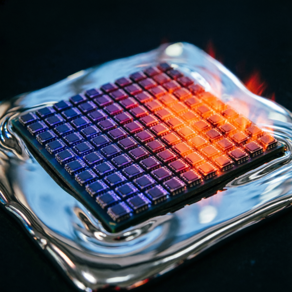 Phase-Change Synaptic Memory Array