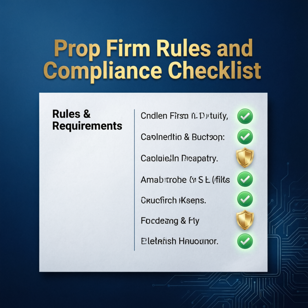 Topstep prop firm rules and compliance checklist