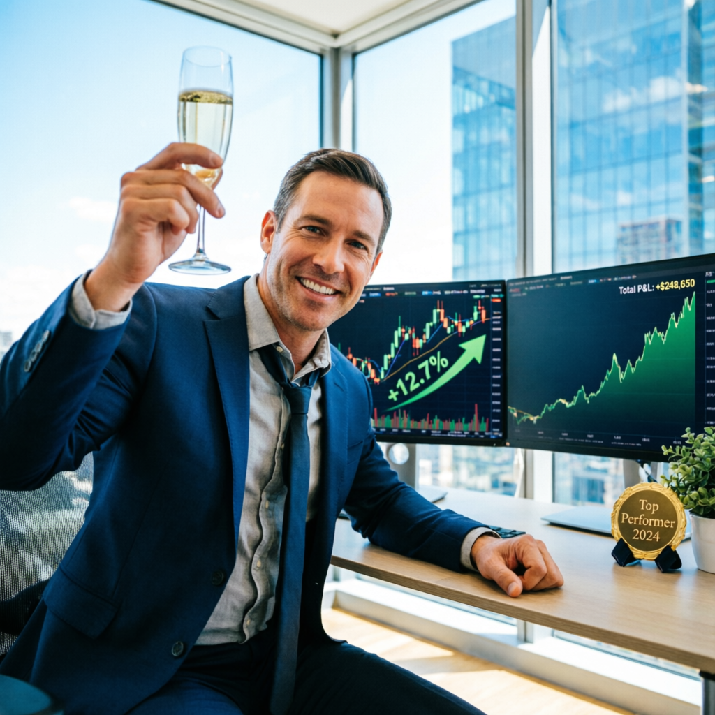 Funded trader success story with Topstep