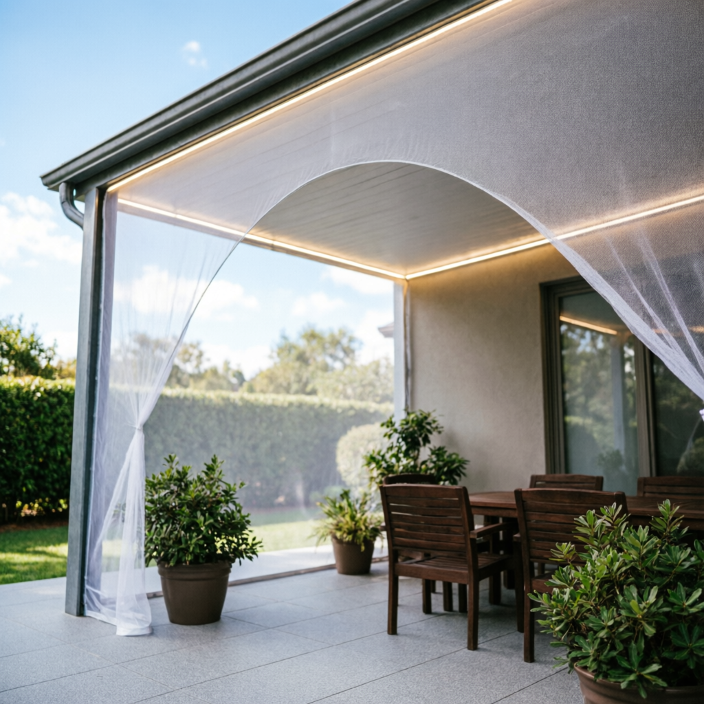 Mosquito Netting Installation