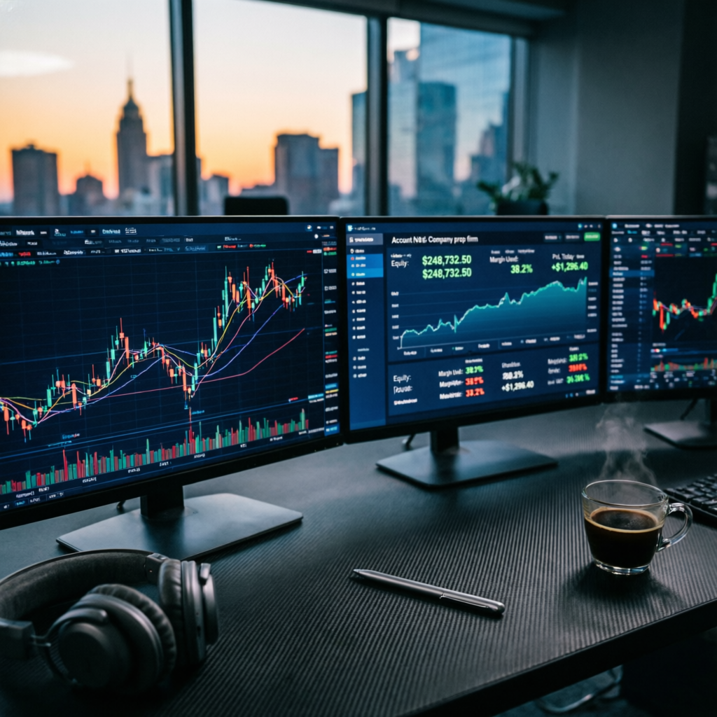 Professional forex trading setup for prop firm passing