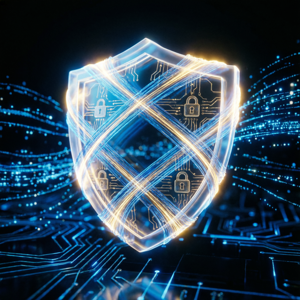 Digital shield protecting trading accounts with cybersecurity