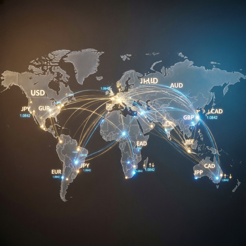 Global forex traders network connecting prop firm traders worldwide