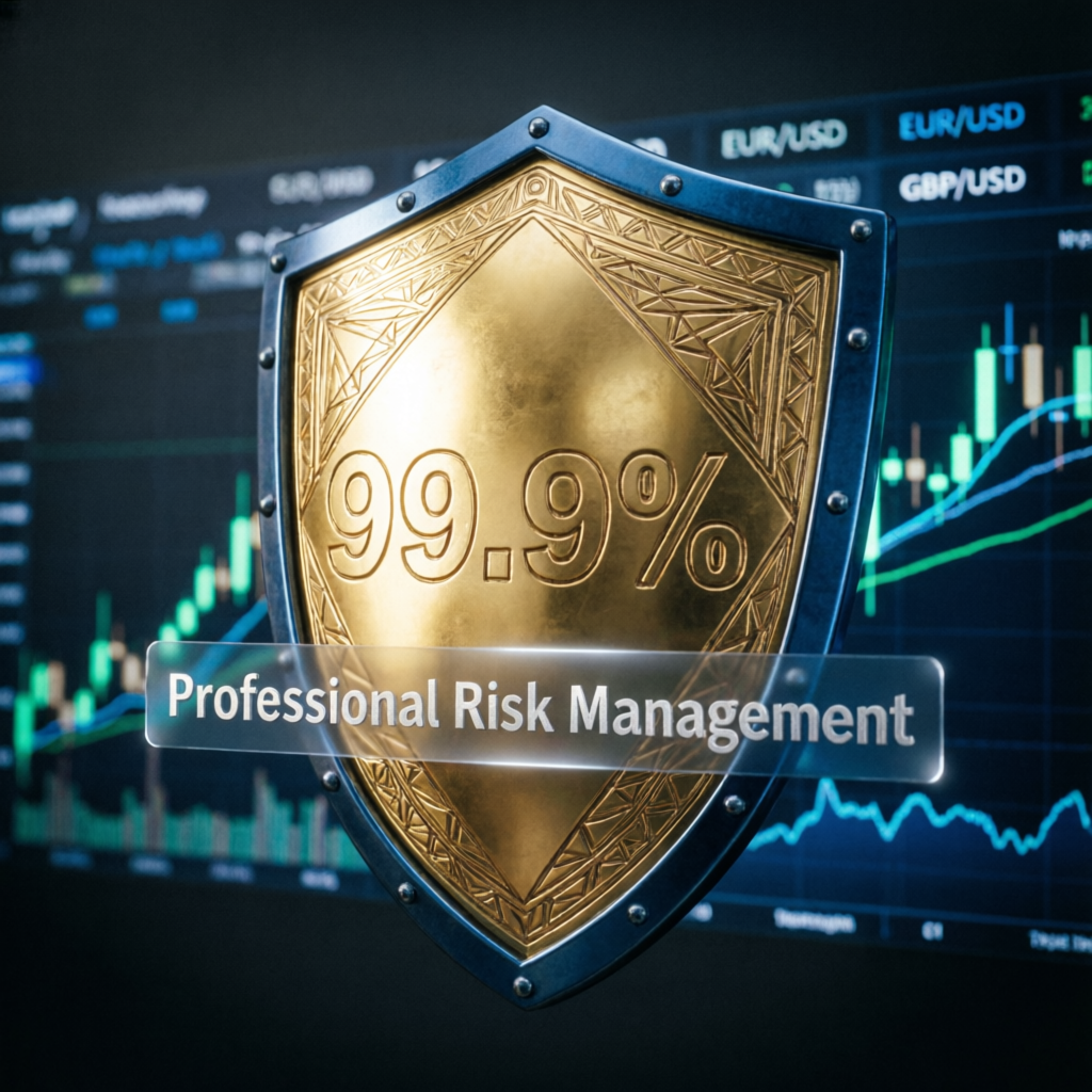 Professional risk management in Forex trading - PFM Capitals shield
