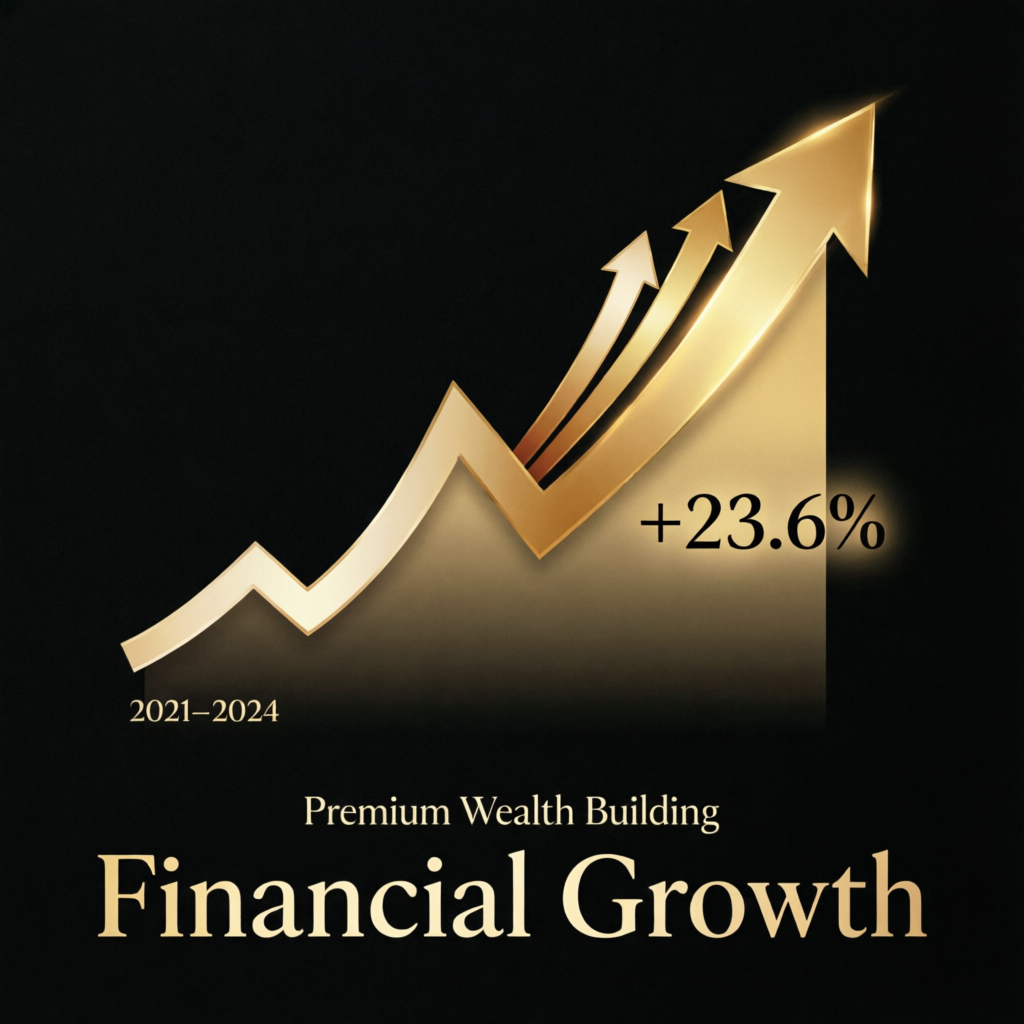 Gold upward trending arrow chart representing financial growth and Apex Trader Funding success